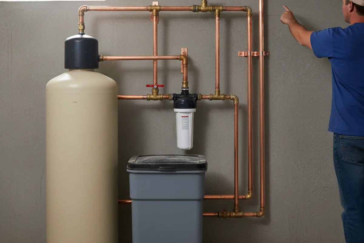 Whole-house water treatment system installed in Grayling